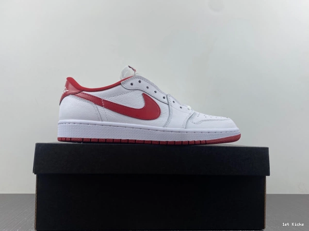 Varsity 705329-101 Red 1 Jordan Low Retro White 0617